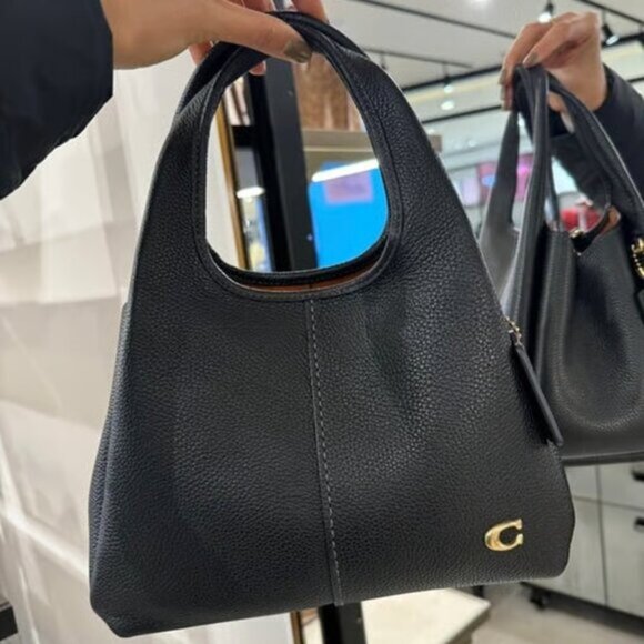 Coach Lana Shoulder Bag 23 black - Picture 1 of 4